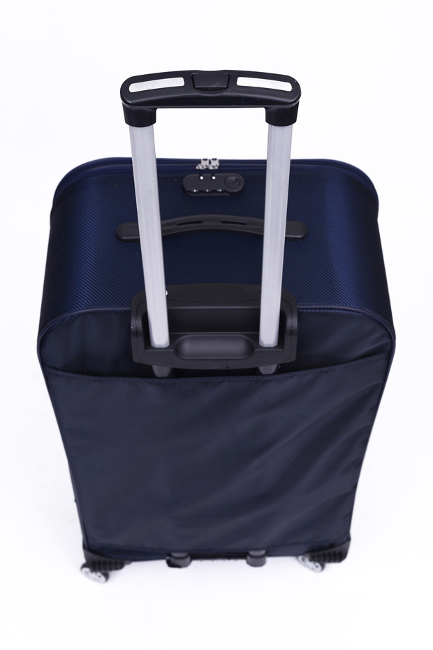 MODA MV-740 LACİVERT KUMAŞ VALİZ SETİ - 6