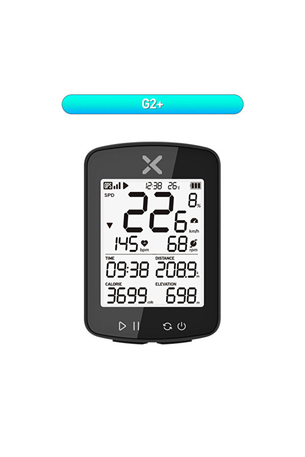G2 Plus G2 Plus Bike Computer ANT+ Cadence Speed Wireless GPS Cycling Speedometer GPS Bike