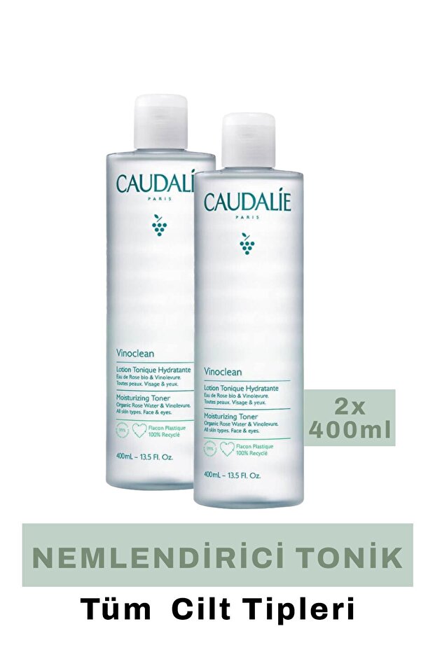 Vinoclean Moisturizing Toner 400 ml 2 Adet - 1
