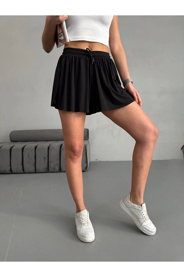 Kadın Tenisçi Şort Etek (Skort) – Esnek ve Rahat Spor Şort Etek - 8