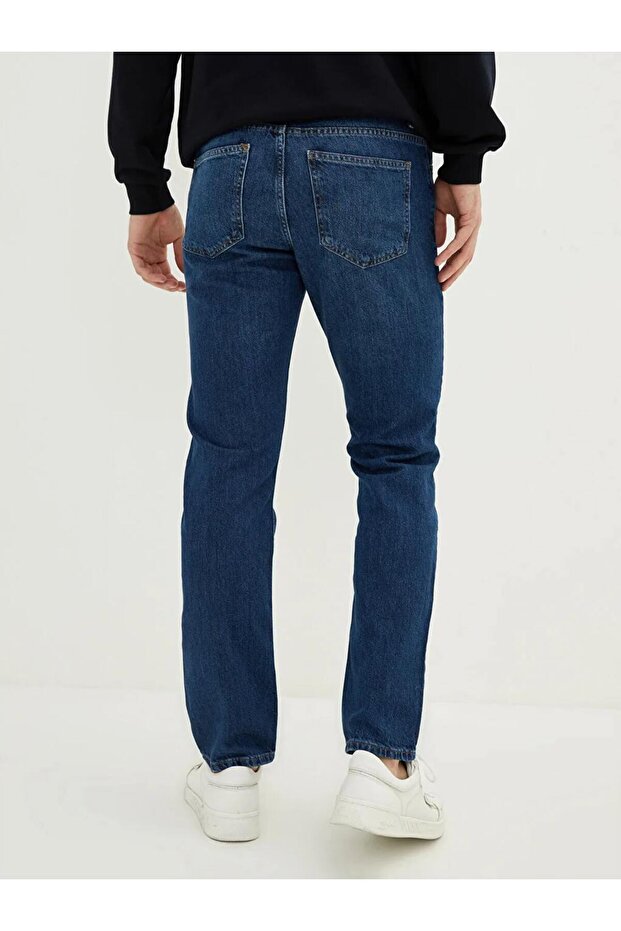 LCW Jeans İndigo 779 Regular Fit Erkek Jean Pantolon - 5