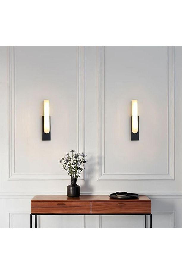 2 Adet 10 Watt, 3200 Kelvin Dekoratif Led Aplik İç ve Dış Mekan Aydınlatma Armatürü Led Duvar Apliği - 5