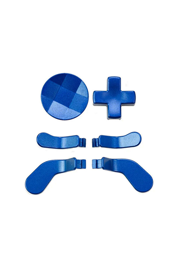 Blue Replacement Thumb sticks D-Pad for Xbox One Elite Series 2 Controller Trigger Button 6 in 1 Met