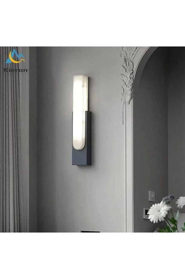2 Adet 10 Watt, 3200 Kelvin Dekoratif Led Aplik İç ve Dış Mekan Aydınlatma Armatürü Led Duvar Apliği - 7