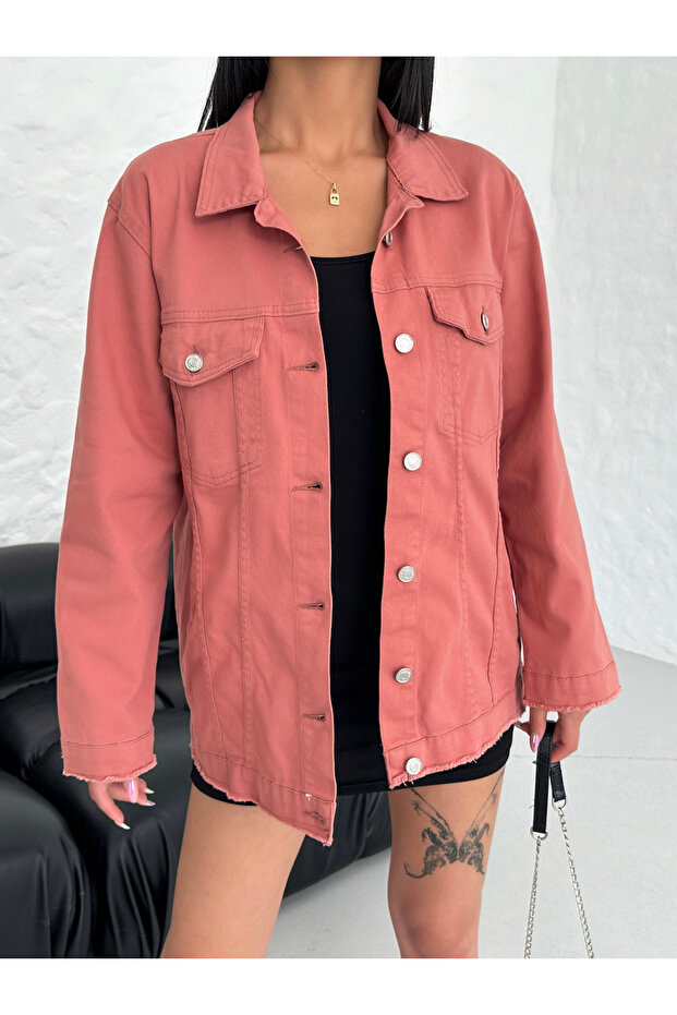 Kadın çeket beyaz - 6