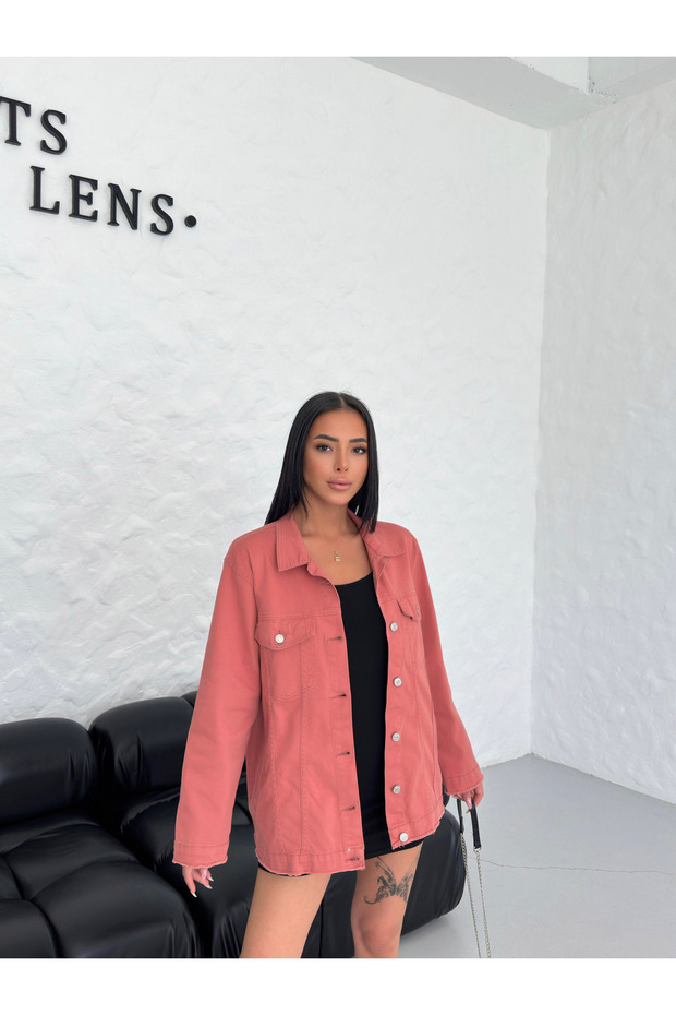 Kadın çeket beyaz - 7