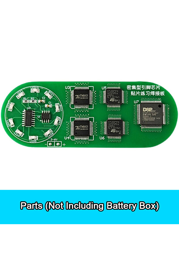 لوحة ممارسة اللحام، لوحة دائرة SMD، LED، مكون SMT الإلكتروني، مجموعة PCB DIY، أدوات المشروع.