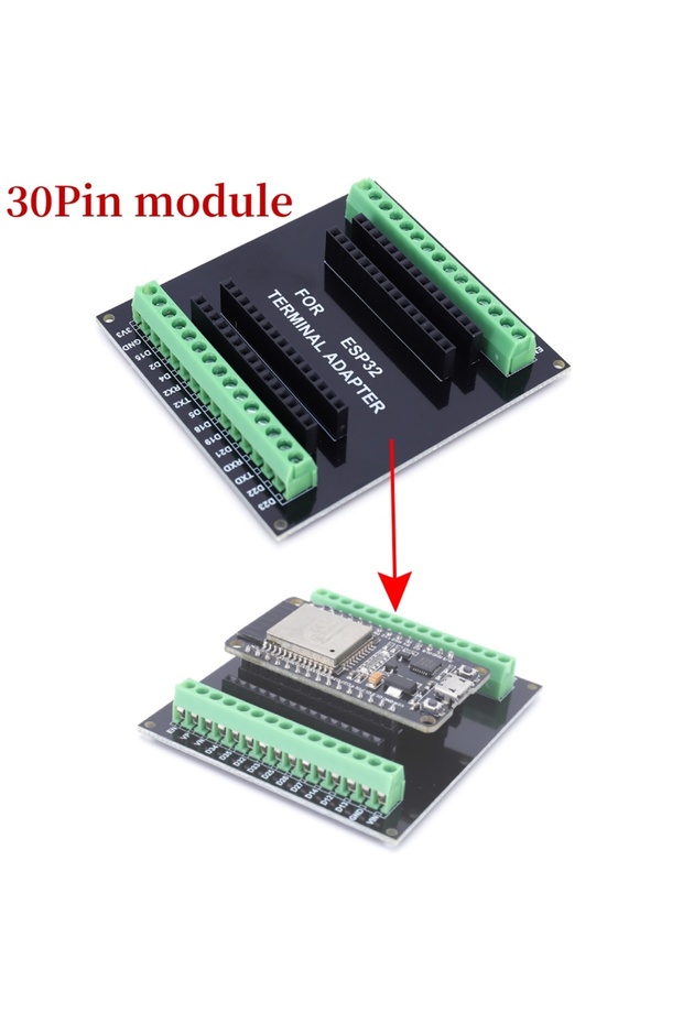 Breakout Board ESP32 WROOM Development Board Wireless WiFi Bluetooth module Ultra-Low Power Consumpt - 1
