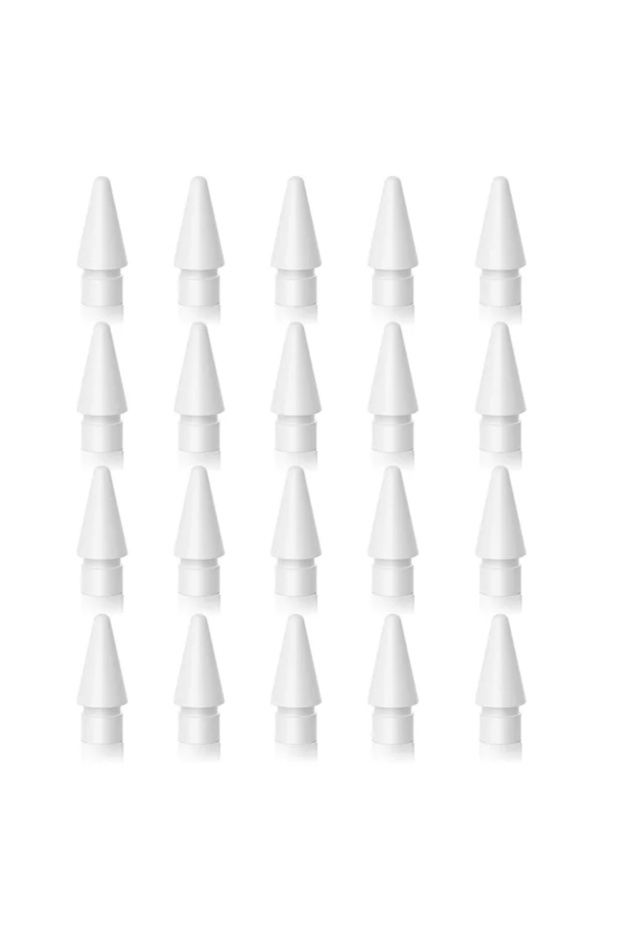 20 قطعة من طرف قلم Apple Pencil مزدوج الطبقات لقلم Apple Pencil من الجيل الأول والثاني لأطراف قلم iPencil F - 1
