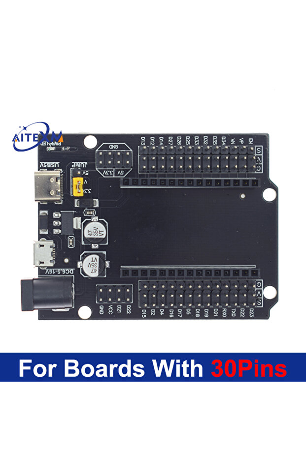 Expansion Board ESP32 Development Board CH340C WiFi+Bluetooth Ultra-Low Power Dual Core ESP32-DevKit