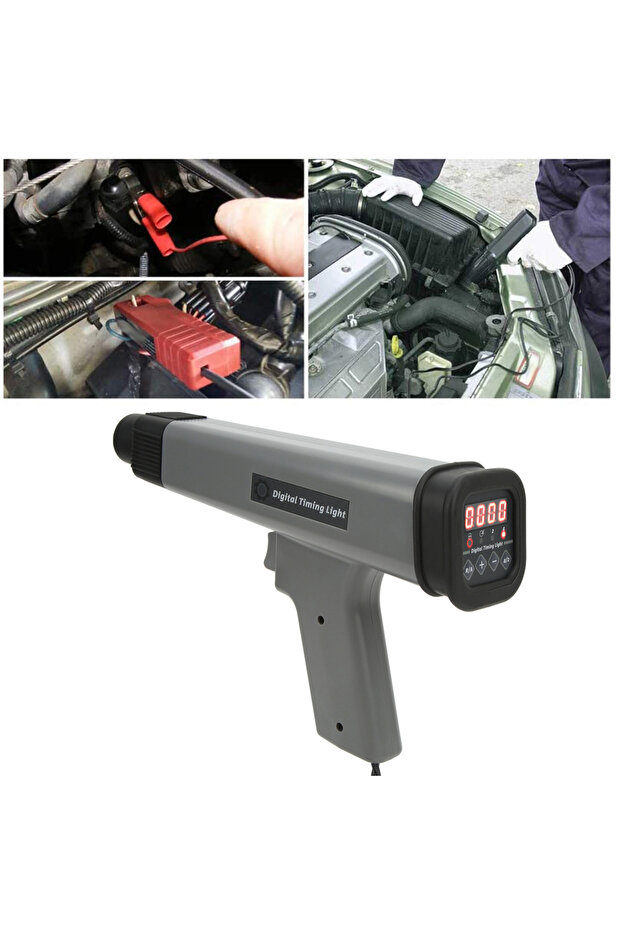 Digital Engine Timing Light Inductive Strobe Timing Light 12V Ignition Timing Light for Car Motor... - 3