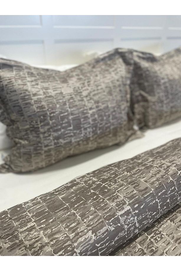 Jakarlı Çift Kişilik Yatak Örtüsü Seti - 6