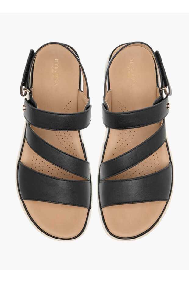 صندل فلورا بيلا سادة مع إغلاق بخطاف وحلقة - 1