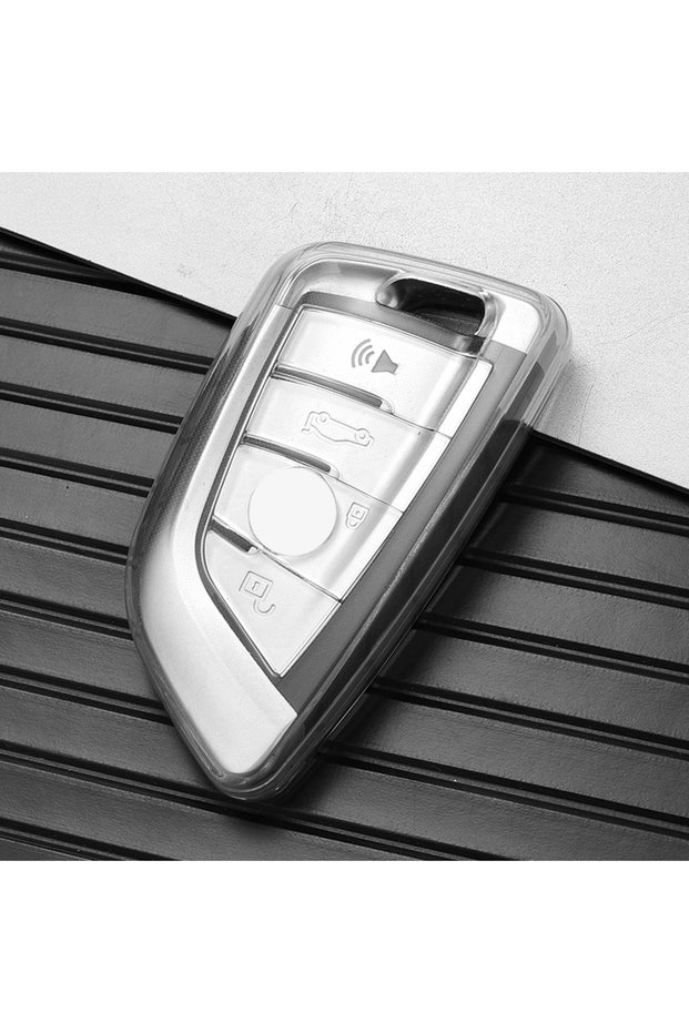 Transparent Transparent Tpu Car Key Case Cover for Bmw F20 G20 G30 X1 X3 X4 X5 G05 X6 X7 G11 F15 F1