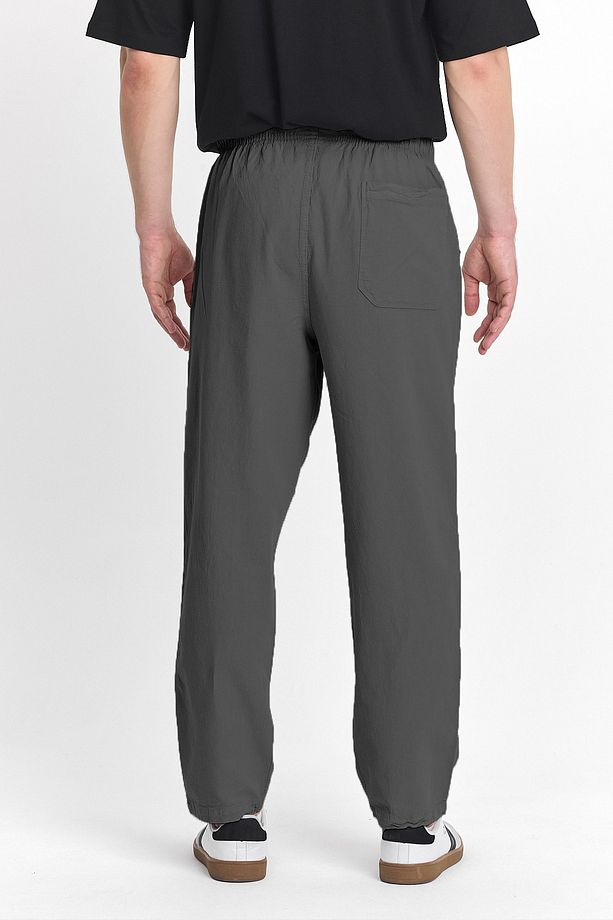 Erkek Füme Renk Regular Fit Basic Pantolon - 5