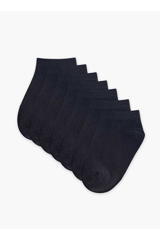 Textured Ankle Length Socks - Set of 7 - 1