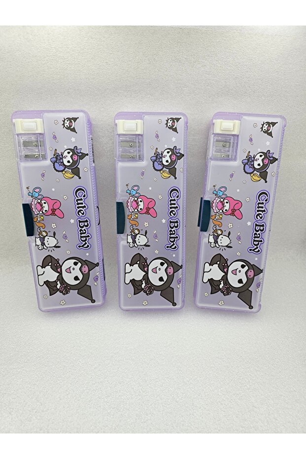 Sanrio Kromi Double Cover Double Pen Shaved Luxury Pen Holder Preschool Cute Gift 1Pc