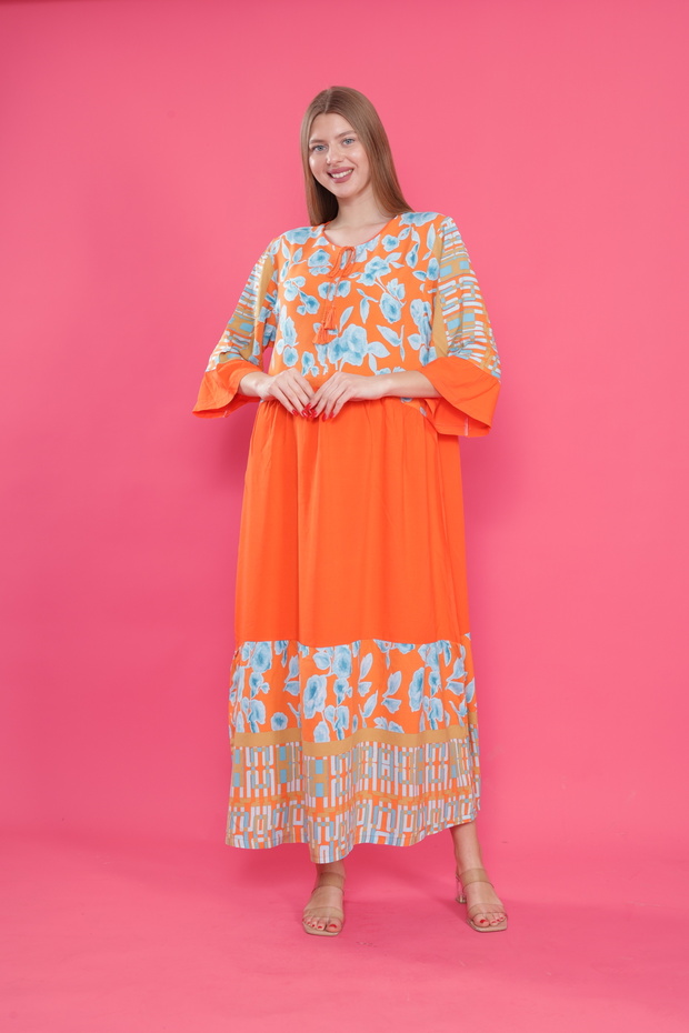 WOMEN'S SUMMER SHORT-SLEEVE DRESS