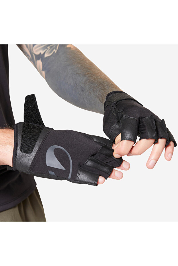 Spor Eldiveni - Siyah - 3