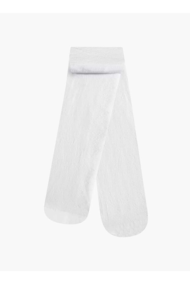 Flora Bella Textured Tights with Elasticated Waistband - Set of 2