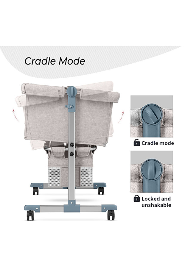 سرير بجانب السرير - عاجي - 7