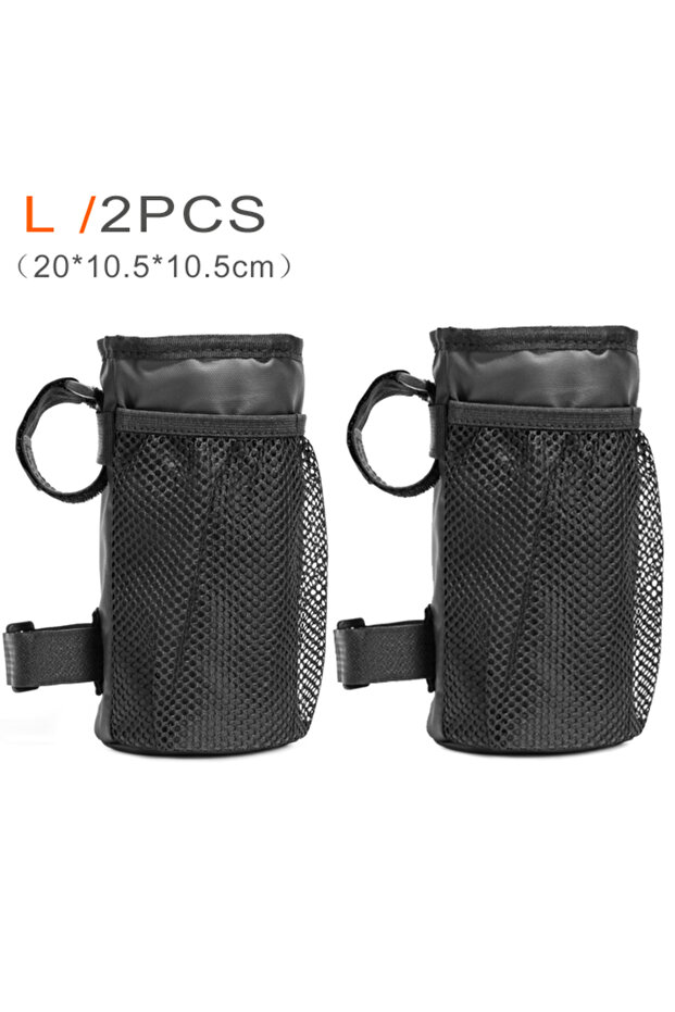 L 2PCS NEWBOLER Bicycle Bag Cycling Water Bottle Carrier Pouch MTB Bike Insulated Kettle Bag Riding