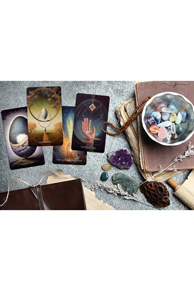 10.4x7.3cm Cosmic Dreamer Oracle: A Mesmerizing 48-card Deck That Invites You To Explore The Hidd... - 2