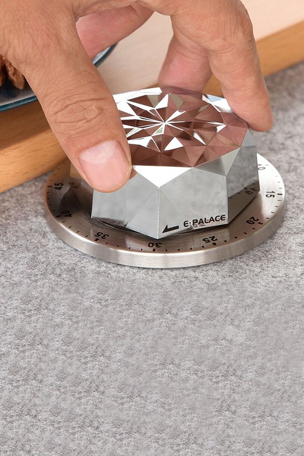EPalace Mekanik Mutfak Zamanlayıcı Timer Elmas Kesim thr299 - 4