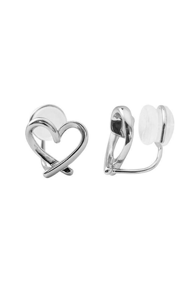 أقراط ضغط قابلة للتمرير من Gray Bijoux للأذنين غير المثقوبة ev17by