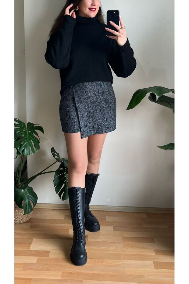 TÜVİT ŞORT ETEK - 5