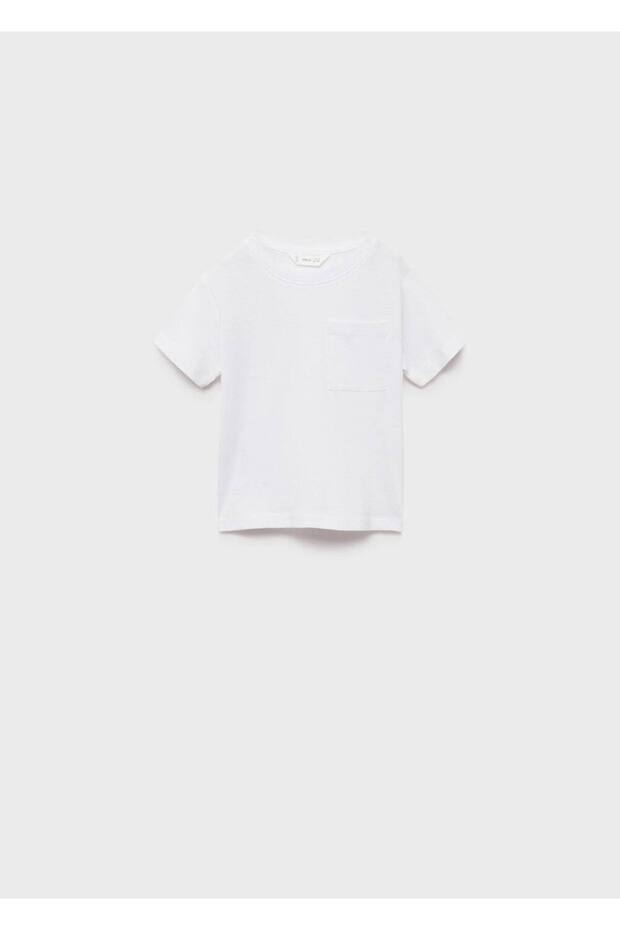 Cotton T-shirt with pockets