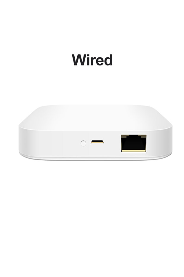Wired Hub Tuya ZigBee 3.0 Smart Hub, Wireless/Wired Gateway Bridge for App Voice Remote Control, Wor - 1