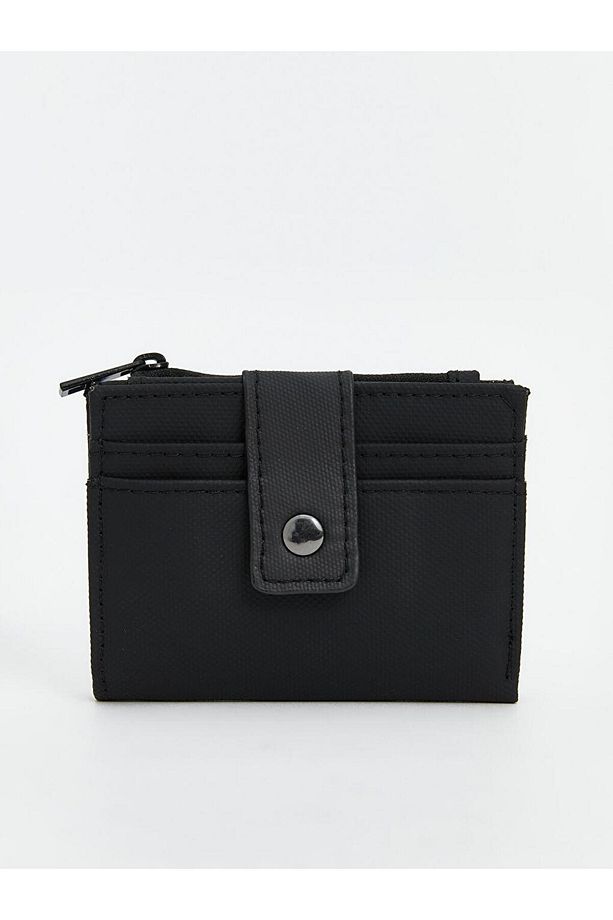 LCW ACCESSORIES Deri Görünümlü Erkek Cüzdan ve Kartlık - 1