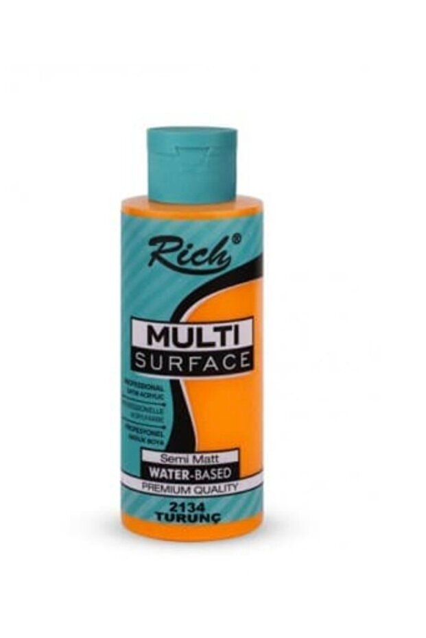 Akrilik boya rich multi surface turunç