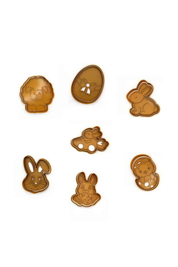 Cute Friends Cookie Mold 7 Pieces