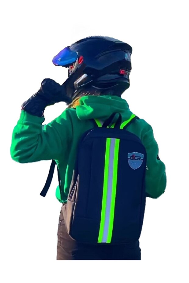 Motorcycle Backpack - Reflective - Reflective Bag