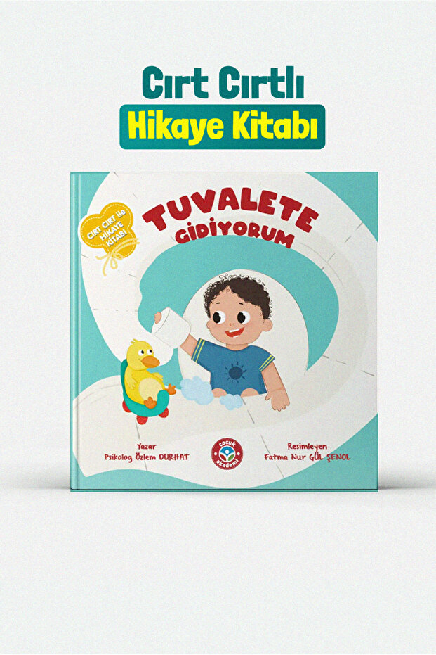 Çocuk Akademi Tuvalete Gidiyorum Cırt Cırtlı Aktivite Etkinlik Kitabı