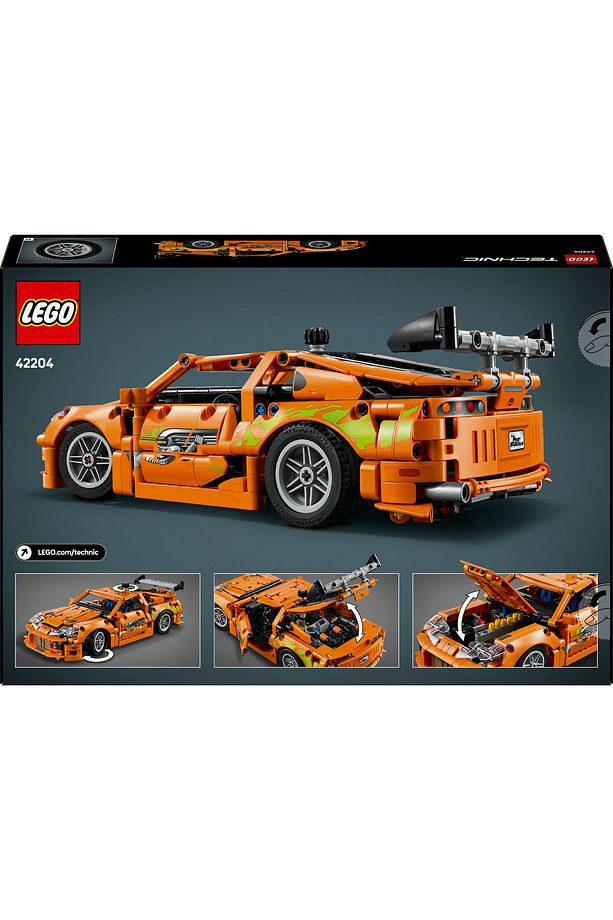 ® Technic Fast and Furious Toyota Supra MK4 42204 - 9+ Oyuncak Model Yapım Seti (810 Parça) - 5
