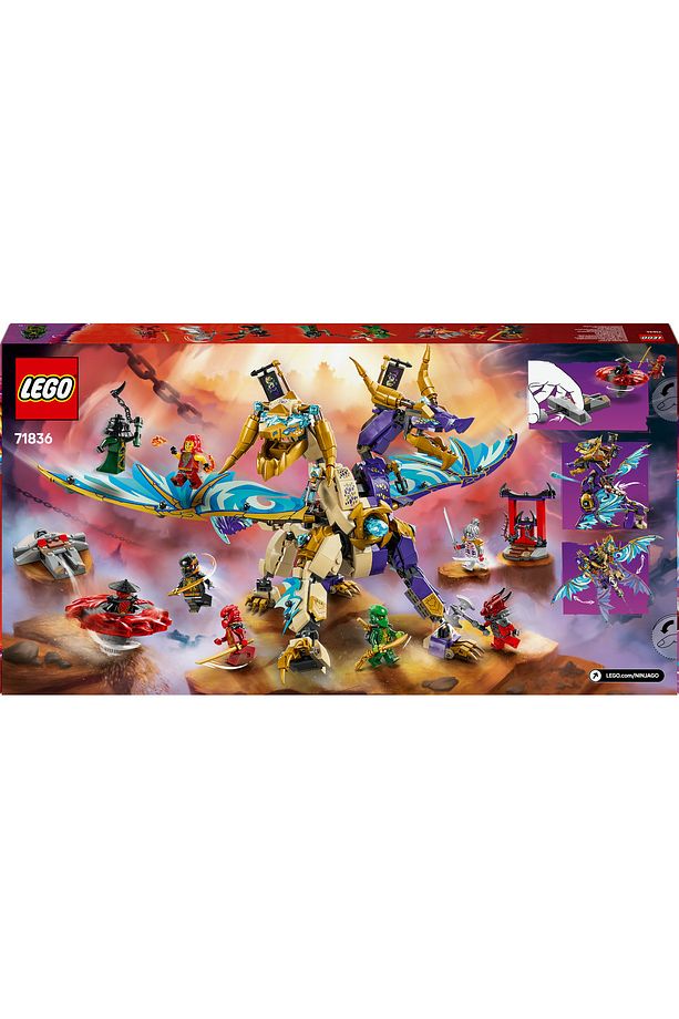 ® NINJAGO® Odak Ark Ejderhası 71836 - 9+ Yaratıcı Oyuncak Yapım Seti (869 Parça) - 5