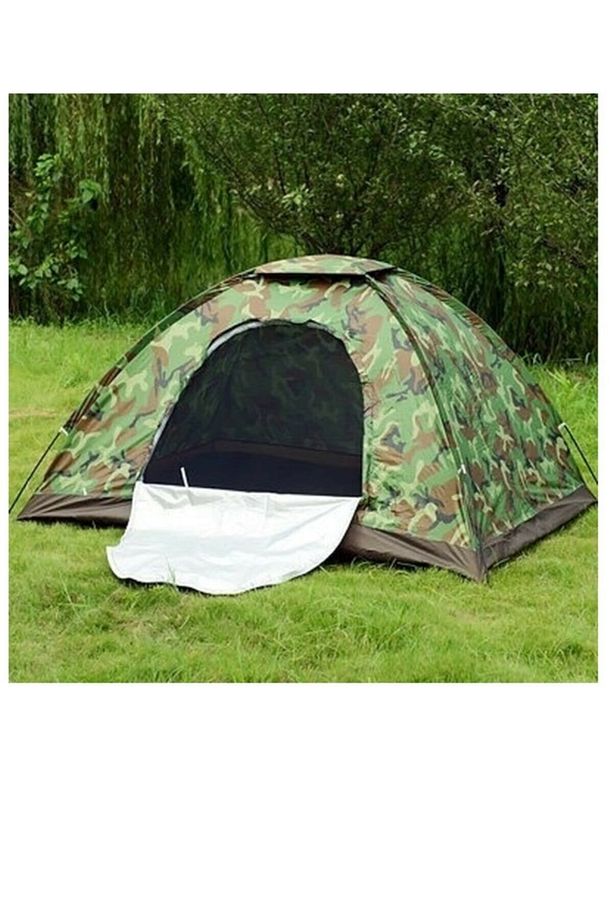 6 -7 Kişilik 220x250x150 Ölçülerinde Kamuflaj Kamp Çadırı - 1
