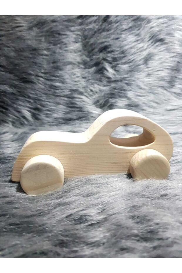 Ahşap Oyuncak Araba - 1