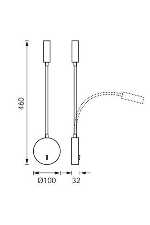 Yatak Başı Aplik Lw503 B - 2