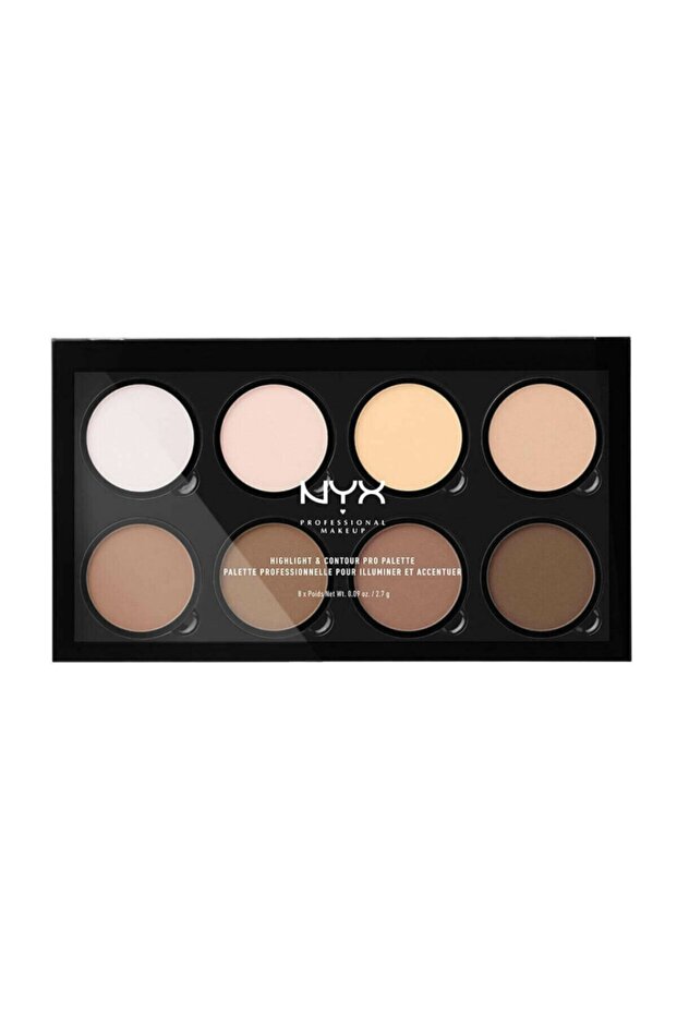 Professional highlight and contour palette from NYX