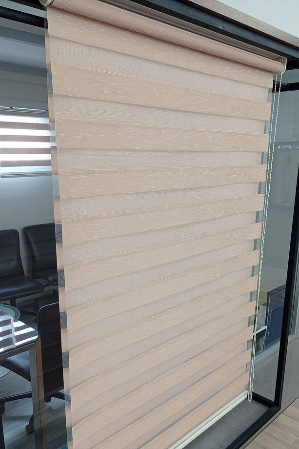 Zebra Stor Perde Sütlü Kahve Çocuk Genç - 3