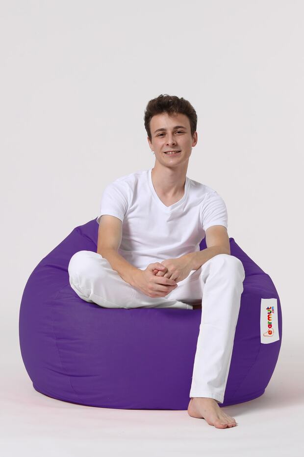 Premium Xxl Armut Koltuk Mor - 6