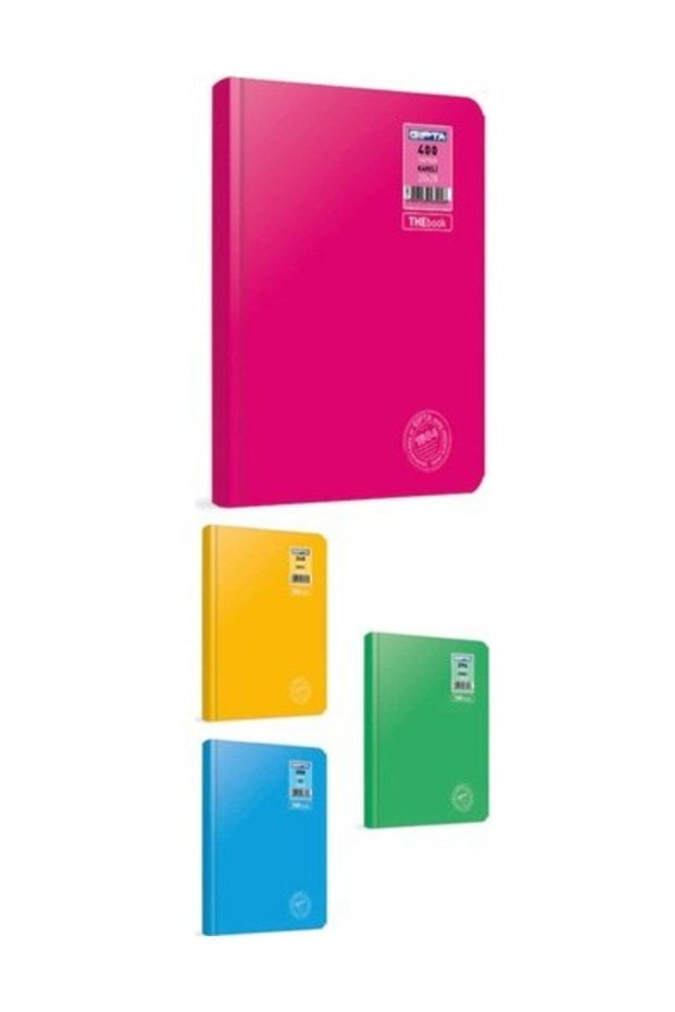 The Book Hard Cover Notebook 20 X 28 - 160 Sheets Checkered
