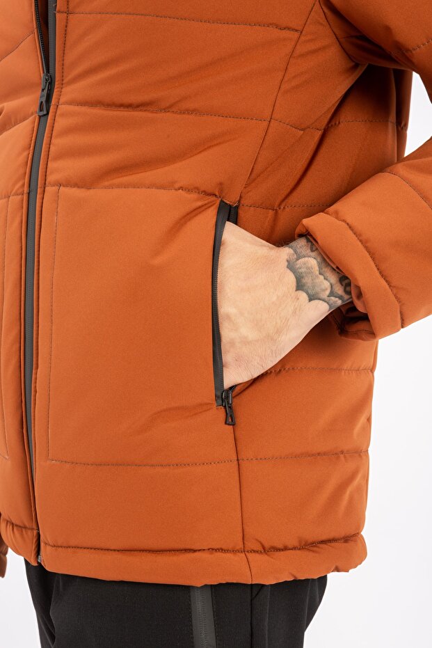 Erkek Elyaflı Mont 2111085 - 5