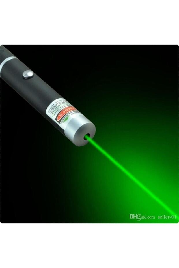 5 Başlıklı Green Laser Pointer Lazer - 4