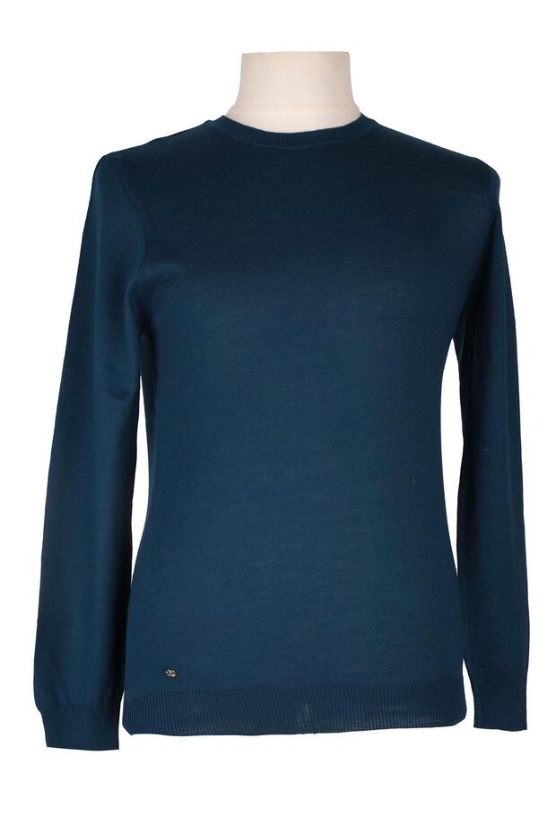 Bisiklet Yaka Triko Kazak - 2