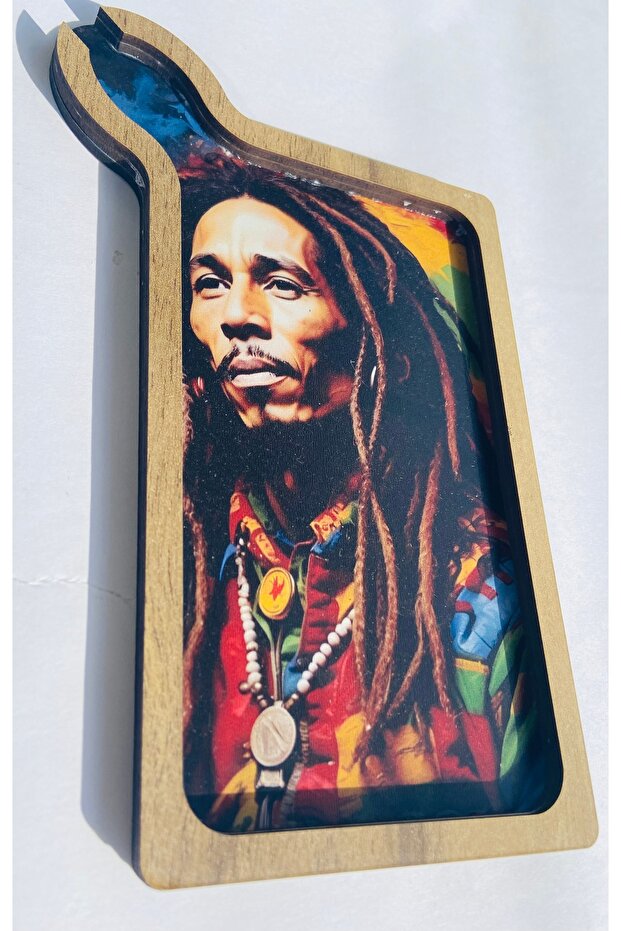 B.marley Ahşap Tütün Tepsi - 3